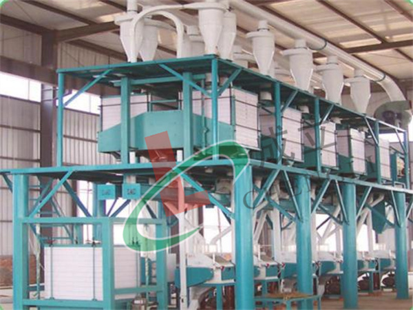 自動日產20噸面粉加工設備生產產線零部件的正常運行