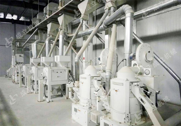 日產150噸成套碾米機設備